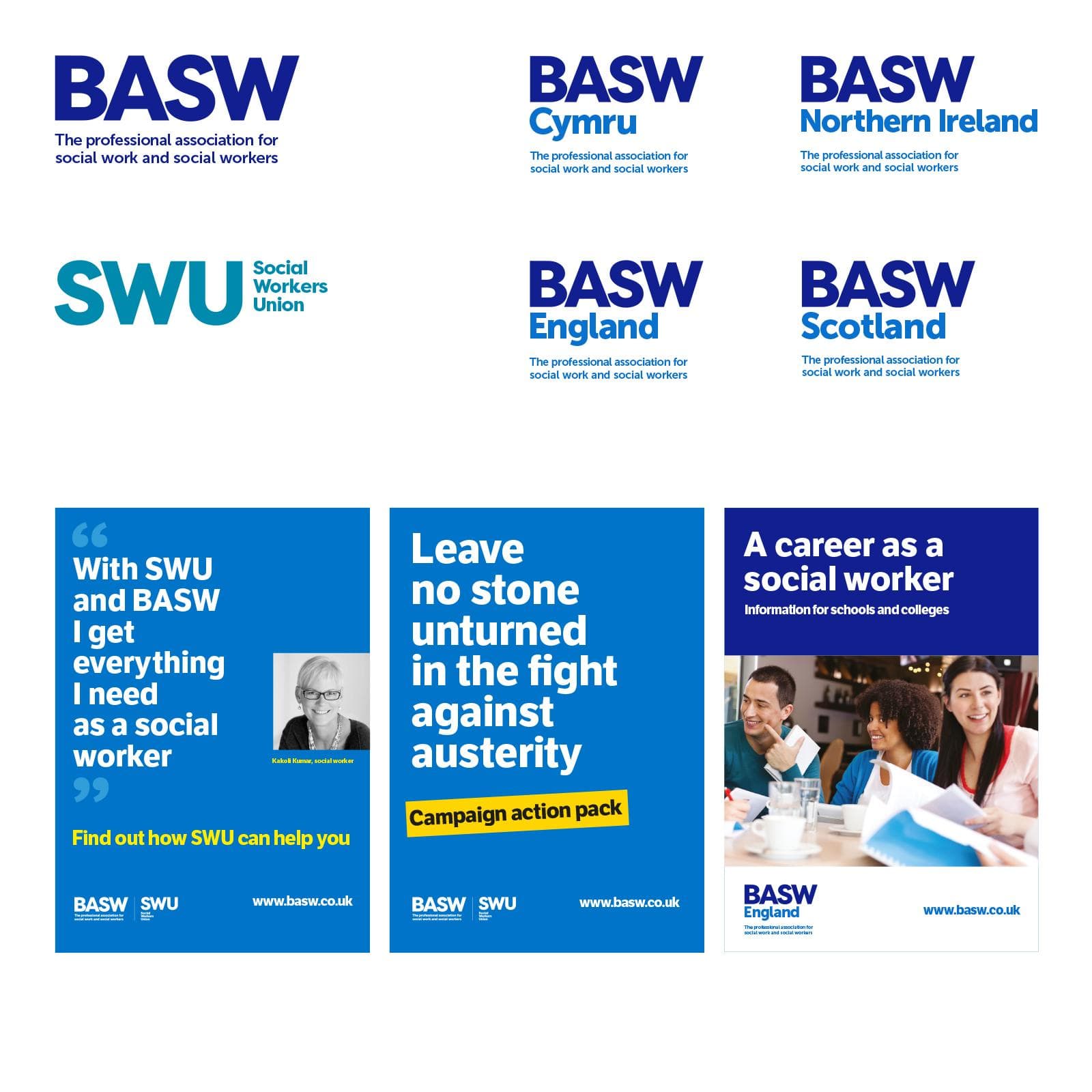 An image showing BASWs new visual identity