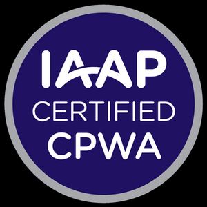 IAAP Certified CPWA