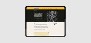 Tutankhamun Spatial Archive on a tablet computer