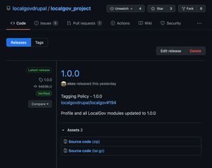 LocalGov Drupal 1.0.0