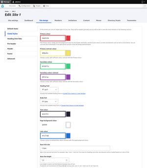 UX improvements for microsite editors